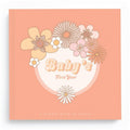 Flower Child Baby Memory Book – First 5 Years Journal & Photo Album, Gender-Neutral Keepsake for Baby Boy/Girl, Mom Gift