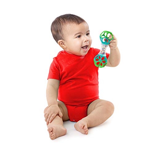 Oball Shaker Rattle Toy, Ages Newborn Plus