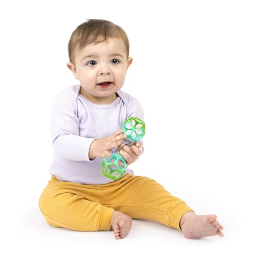 Oball Shaker Rattle Toy, Ages Newborn Plus