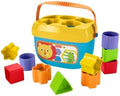 Stacking Toy Baby's First Blocks Set of 10 Shapes for Sorting Play for Infants Ages 6+ Months