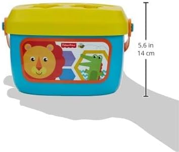 Stacking Toy Baby's First Blocks Set of 10 Shapes for Sorting Play for Infants Ages 6+ Months