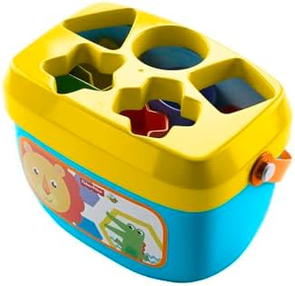 Stacking Toy Baby's First Blocks Set of 10 Shapes for Sorting Play for Infants Ages 6+ Months