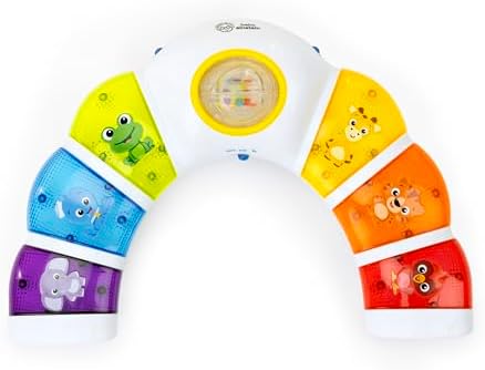 Glow & Discover Light Bar Musical Toy, Activity Station, Sitting Up and Tummy Time Toy, Color and Animal Learning Toy, Infant Ages 3 Months+