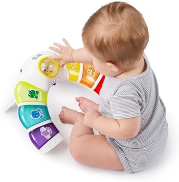 Glow & Discover Light Bar Musical Toy, Activity Station, Sitting Up and Tummy Time Toy, Color and Animal Learning Toy, Infant Ages 3 Months+