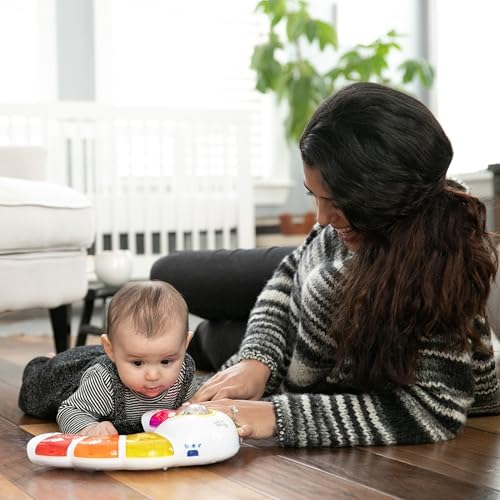 Glow & Discover Light Bar Musical Toy, Activity Station, Sitting Up and Tummy Time Toy, Color and Animal Learning Toy, Infant Ages 3 Months+