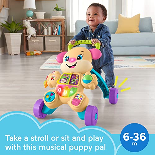 Baby Toy Laugh & Learn Smart Stages Sis Walker with Educational Music Lights & Activities for Infants Ages 6+ Months
