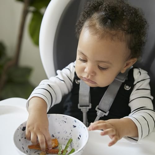 SmartClean Trio Elite 3-in-1 Convertible Baby High Chair, Toddler Chair, and Dining Booster Seat, For Ages 6 Months and Up, Unisex - Slate