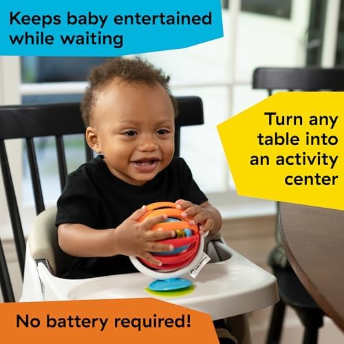 Sticky Spinner BPA-Free High Chair Activity Toy, Ages 3 Months+