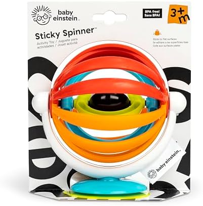 Sticky Spinner BPA-Free High Chair Activity Toy, Ages 3 Months+