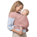 Baby Wrap Carrier – Original Baby Sling Carrier for Newborns (7–35 lbs), Soft, Secure, Hands-Free & Ergonomic, Ideal for Comfortable Bonding, New Parents (Serenity Bloom)