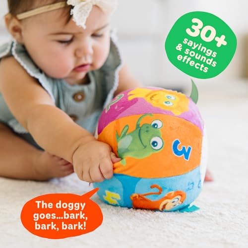 Interactive Baby Ball with 30+ Sounds & Songs | Toys for 1 Year Old Boys & Girls | Baby Toys 6-12+ Months | Musical Crawling Ball for Toddlers 1-3 | 1st Birthday Gift