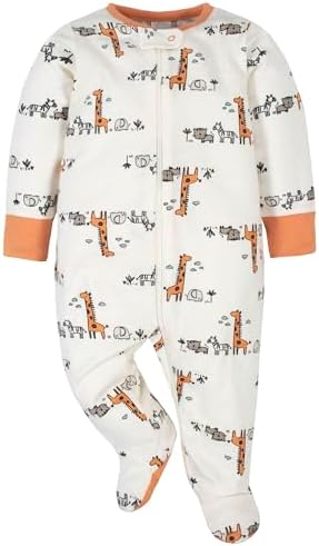 baby-boys 4 Pack Sleep 'N Play Footie
