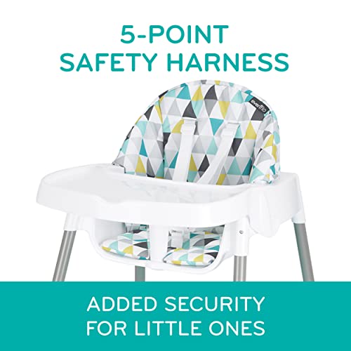 Eat and Grow 4-in-1 Convertible High Chair (Pop Star White)