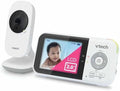 Baby Monitor No WiFi – 19Hr Video Battery, 1000ft Range, Night Vision, Two-Way Talk, Temperature Sensor, Sound-Activated Screen, Lullabies | VM819