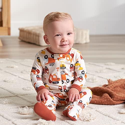baby-boys 4 Pack Sleep 'N Play Footie
