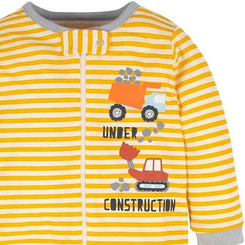baby-boys 4 Pack Sleep 'N Play Footie