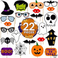 Halloween Photo Props Set, Pack of 35