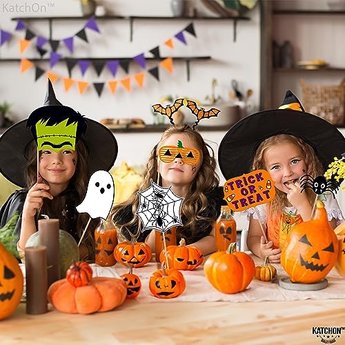 Scary Halloween Photo Booth Props, Pack of 22