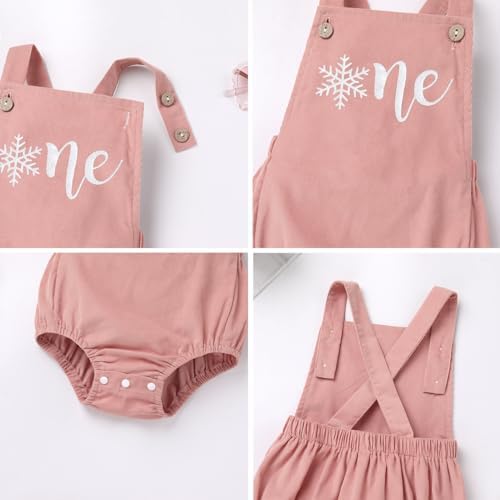 Baby Girls Boys Boho 1st Birthday Outfit Backless Overalls Romper for Cake Smash Photo Shoot