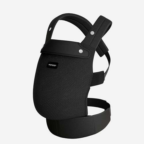 Baby Carrier - Ergonomic, Cozy and Lightweight Carrier for 7-45lbs, Effortless to Put On, Ideal for Hands-Free Parenting, Enhanced Lumbar Support, Purehug for Infant to Toddler, Air Mesh-Black