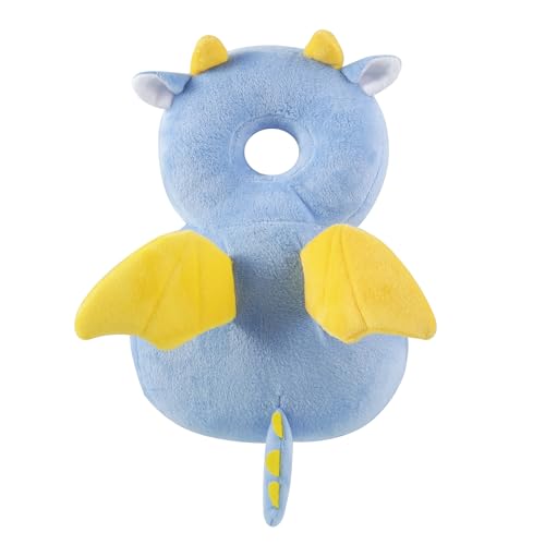 Baby Head Protection Backpack, Toddler Walking Head Protector, Adjustable Head Protector Pad Safety Cushion (Blue)