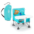 Disney Finding Nemo Pop 'N Sit Portable Booster, Indoor/Outdoor Use, Floor Seat with Feeding Tray, 6 Mos - 3 Yrs
