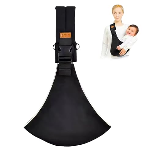 Baby Sling Carrier,Toddler Carrier, 2026 New Baby Carrier Newborn to Toddler,Portable Lightweight Non-Slip Hip Seat Carrier 10-30lbs(Black)