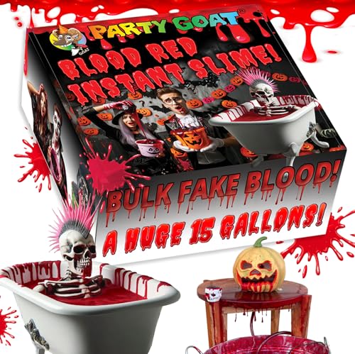 Fake Blood Powder, 15 Gallon Stage Blood Mix for Halloween Props