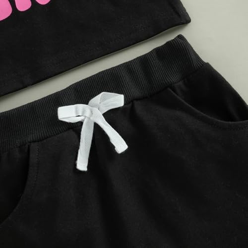 Baby Girl First Birthday Outfit In My One Year Old Era Top Short Sleeve 1st Birthday Shirt + Casual Shorts Set