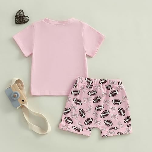 Baby Girl First Birthday Outfit In My One Year Old Era Top Short Sleeve 1st Birthday Shirt + Casual Shorts Set