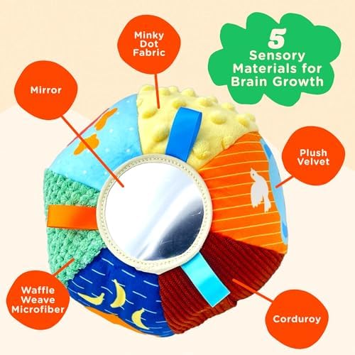 Interactive Baby Ball with 30+ Sounds & Songs | Toys for 1 Year Old Boys & Girls | Baby Toys 6-12+ Months | Musical Crawling Ball for Toddlers 1-3 | 1st Birthday Gift
