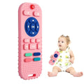 Silicone Teething Toys for Babies 0-6 Months, Teethers for Babies 6-12 Months, Remote Teether for Baby, Sensory Toys for Babies, Baby Chew Toys