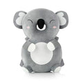Baby Head Protection Backpack, Toddler Walking Head Protector, Adjustable Head Protector Pad Safety Cushion (Koala Grey)