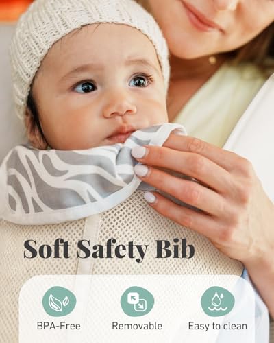 Baby Carrier, Baby Wearing Carrier Newborn to Toddler - Ergonomic, Plus Size Friendly, Cozy and Breathable Baby Carrier with Hip seat for 7-50lbs
