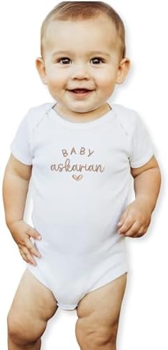 Custom Name Baby Onesie for Pregnancy Announcement First Grandchild – Newborn Baby Shower Birthday Family Keepsake