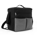 Insulated Mommy Diaper Bag Backpack – Large Capacity Baby Nappy Bag with Anti-Loss Zipper – Travel Maternity Nursing Backpack for Moms
