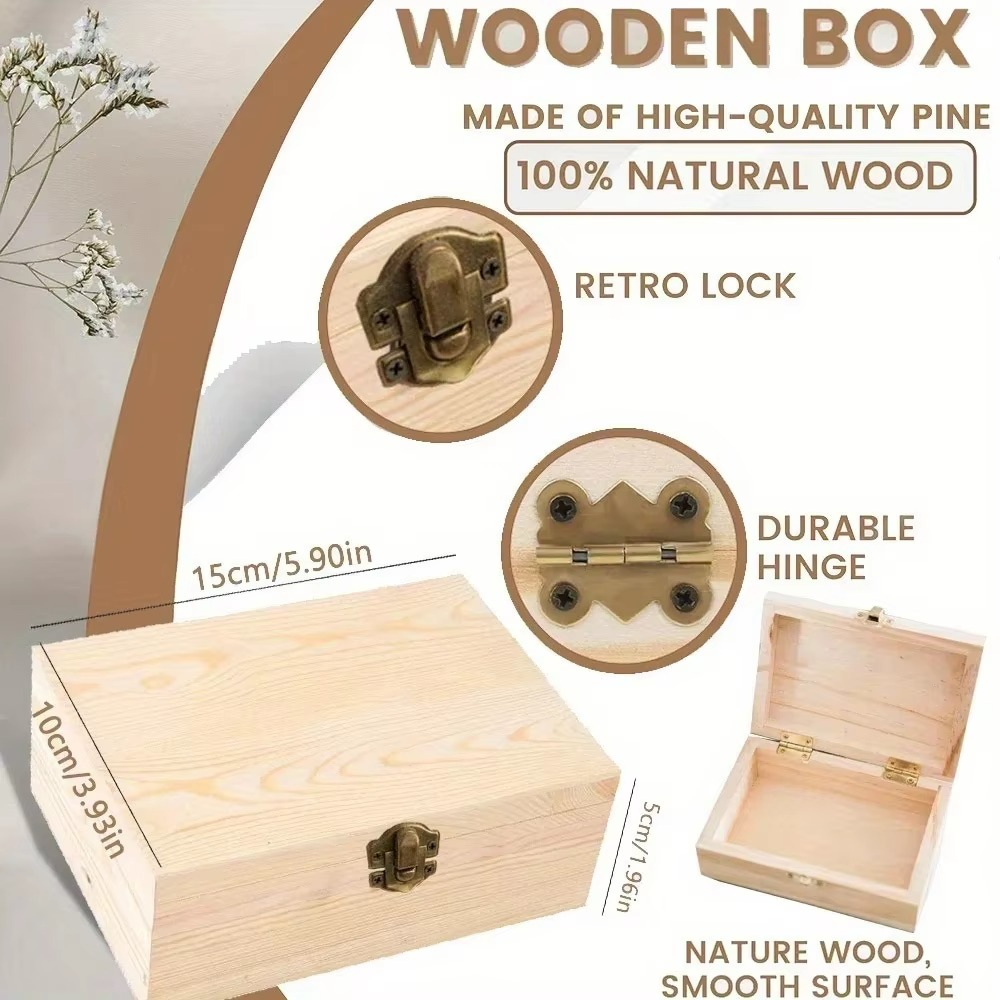 Personalized Keepsake Box with Custom Name – Animal Rainbow Wooden Memory Box for Kids – Custom Child Memory Case – Baby Shower, Birthday & Newborn Keepsake Gift