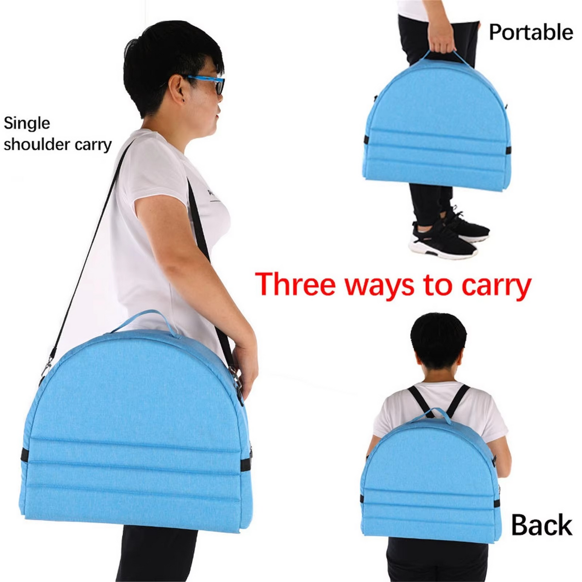 Portable Folding Baby Bed with Mosquito Net & Sun Canopy – Baby Nest Travel Crib – Foldable Infant Bassinet for Home, Travel & Camping
