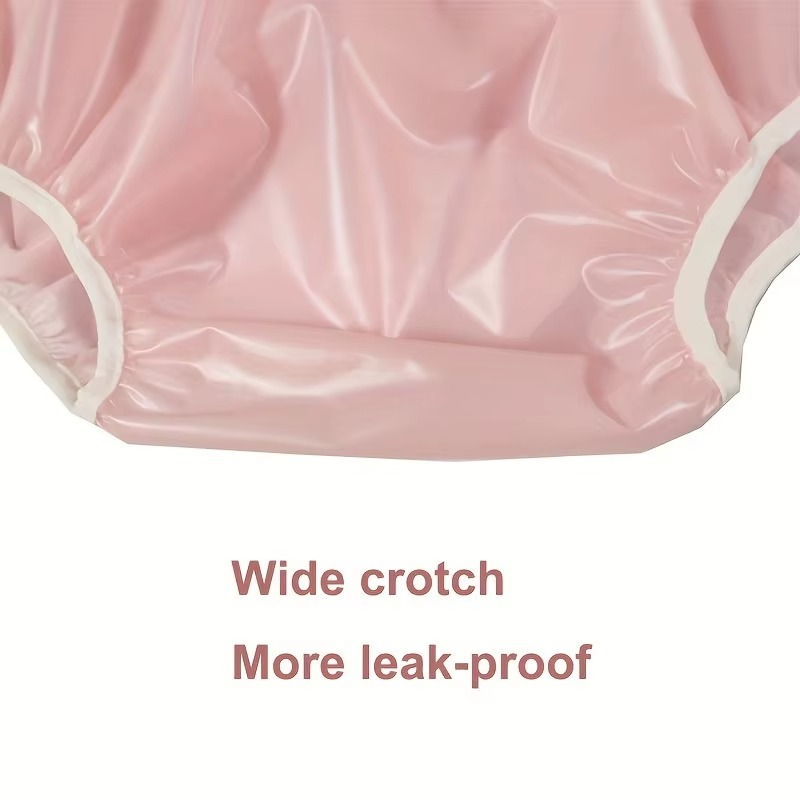 Reusable Plastic Panites Adult Baby Diaper Pants incontinence Underpants Diaper Cover