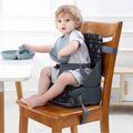 Portable Foldable Anti slip Children's Seat High Cushion Baby Dining Chair High Cushion Children's Travel Supplies