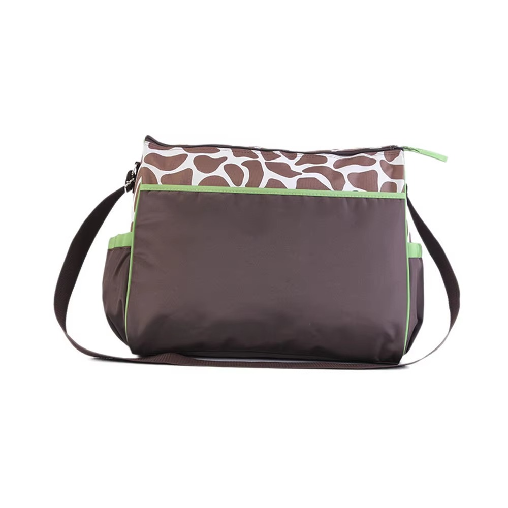 Cartoon Giraffe Mommy Diaper Bag – Large Capacity Multifunction Baby Travel Tote – Waterproof Shoulder & Crossbody Mother-and-Baby Organizer Bag