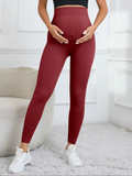 Women's Butterluxe Maternity Leggings – Over-the-Belly Pregnancy Yoga Pants – Soft Workout Activewear for Pregnant Women – Stretchy Maternity Leggings