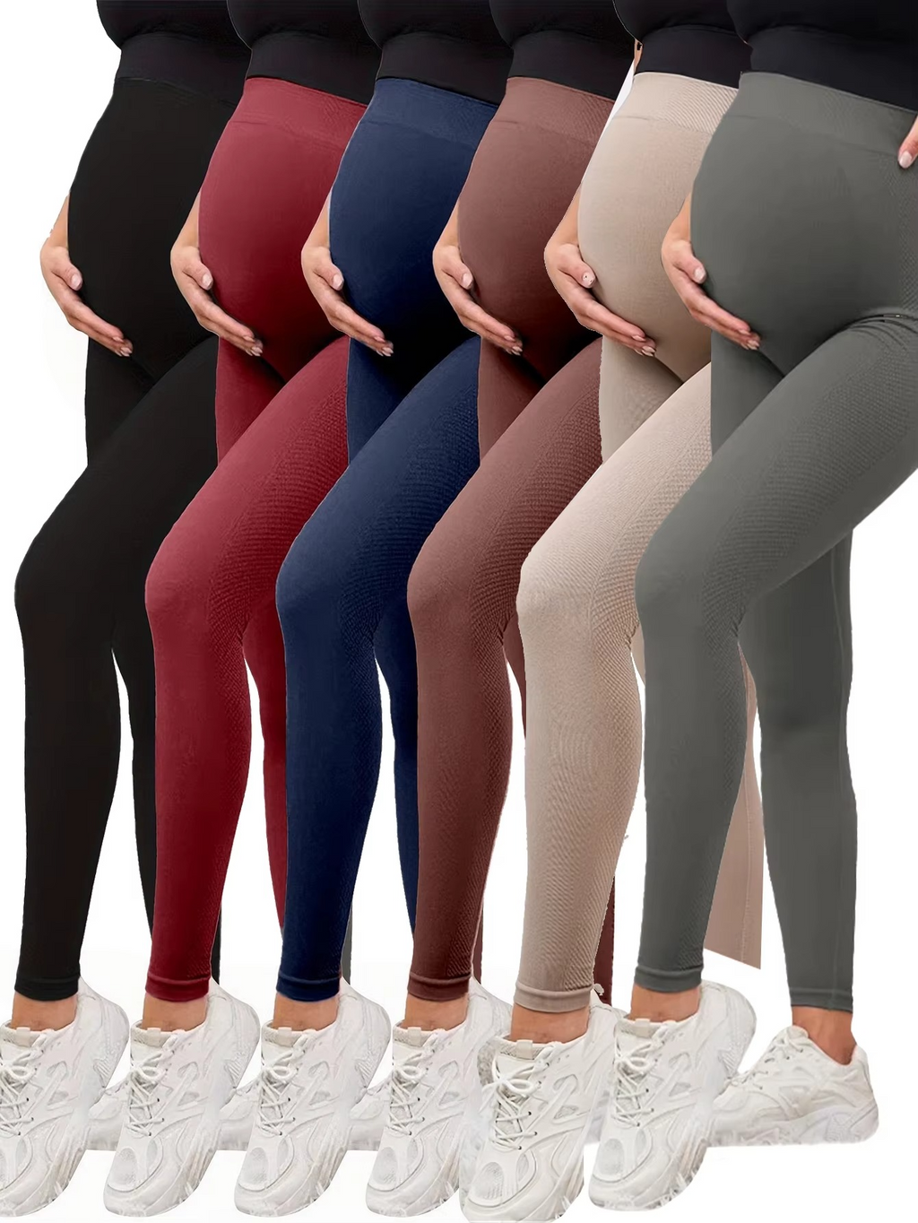 Women's Butterluxe Maternity Leggings – Over-the-Belly Pregnancy Yoga Pants – Soft Workout Activewear for Pregnant Women – Stretchy Maternity Leggings