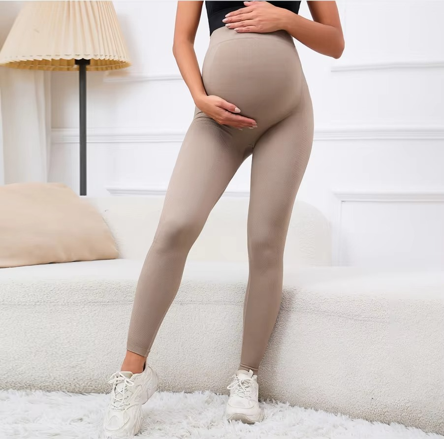 Women's Butterluxe Maternity Leggings – Over-the-Belly Pregnancy Yoga Pants – Soft Workout Activewear for Pregnant Women – Stretchy Maternity Leggings