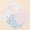 8PCS Baby Cotton Washcloth Set – Soft Square Baby Towels – Newborn Bathing, Feeding & Face Cleaning Cloths for Toddlers