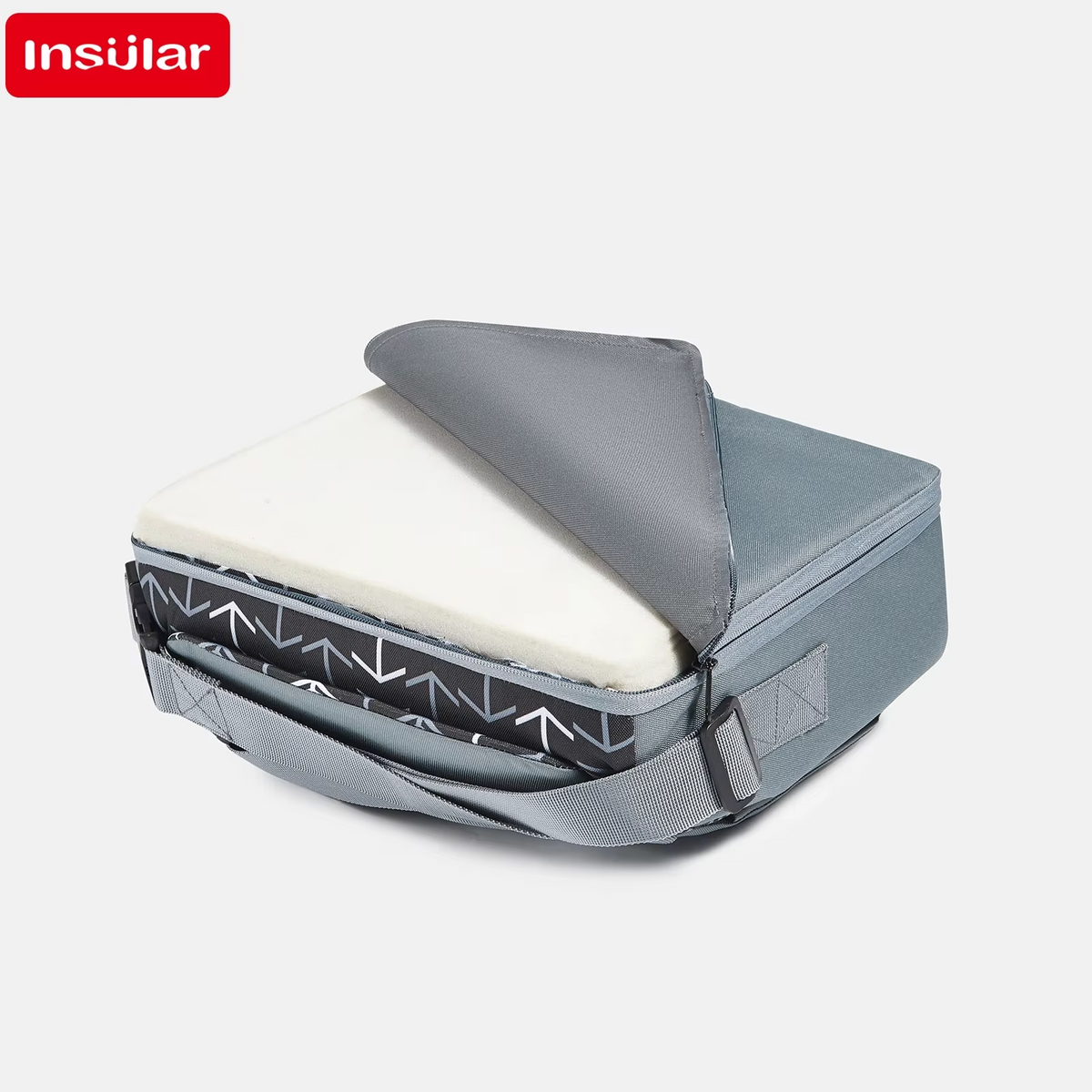 Portable Foldable Anti slip Children's Seat High Cushion Baby Dining Chair High Cushion Children's Travel Supplies