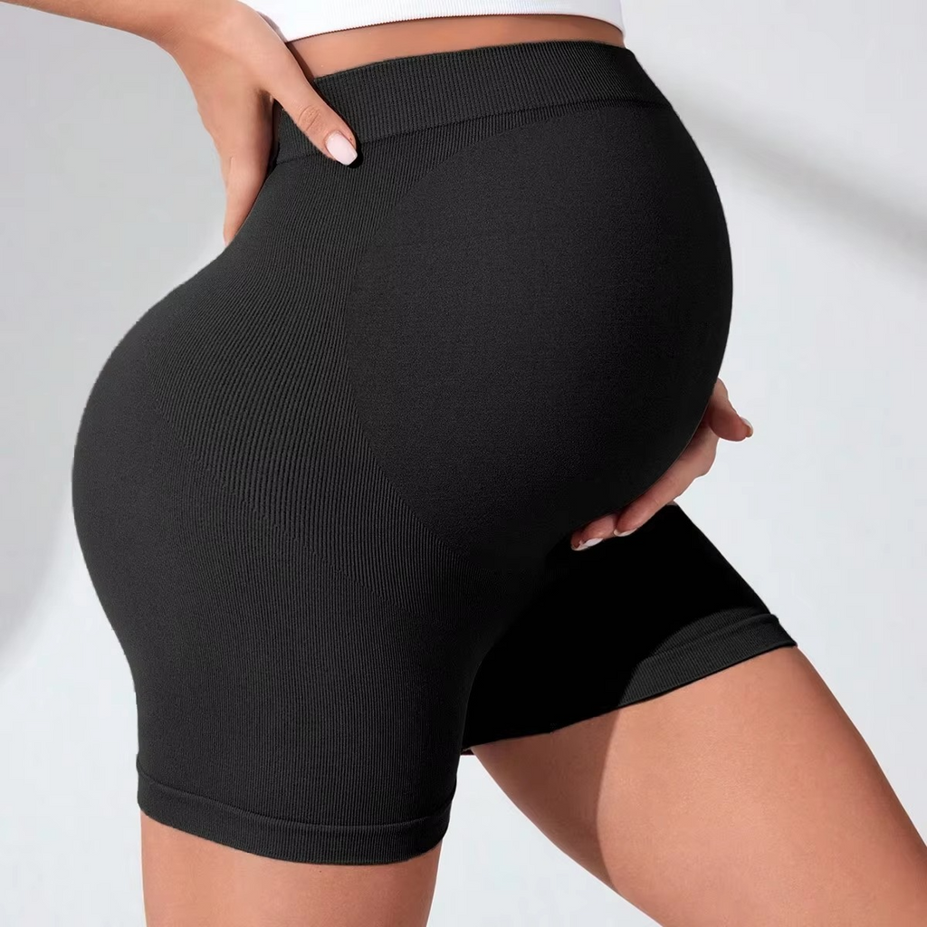Maternity Leggings for Pregnant Women – High Waist Belly Support Pregnancy Pants – Stretchy Body Shaping Skinny Leggings – Comfortable Postpartum Trousers