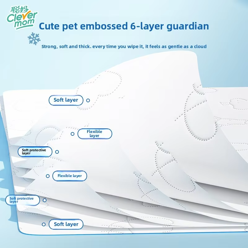 15 Packs (120 Sheets/Pack) Baby Wet Wipes – 6-Layer Thickened Cloud Tissue – Ultra Soft Moisturizing Baby Tissues for Sensitive Skin