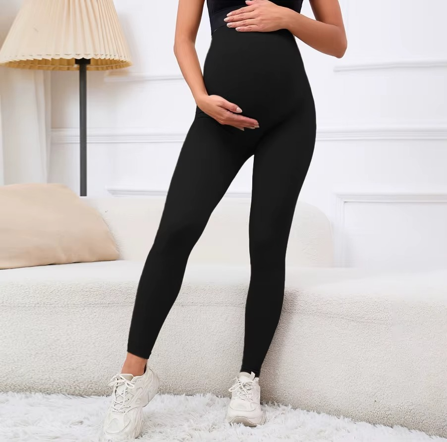 Women's Butterluxe Maternity Leggings – Over-the-Belly Pregnancy Yoga Pants – Soft Workout Activewear for Pregnant Women – Stretchy Maternity Leggings