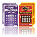 10 Pregnancy Announcement Scratch Off Cards - Fun and Creative Fake Lottery Tickets for Baby Announcement - Perfect for Surprising Family and Friends with Baby Reveal